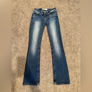 BKE Dark Blue Flare Jeans